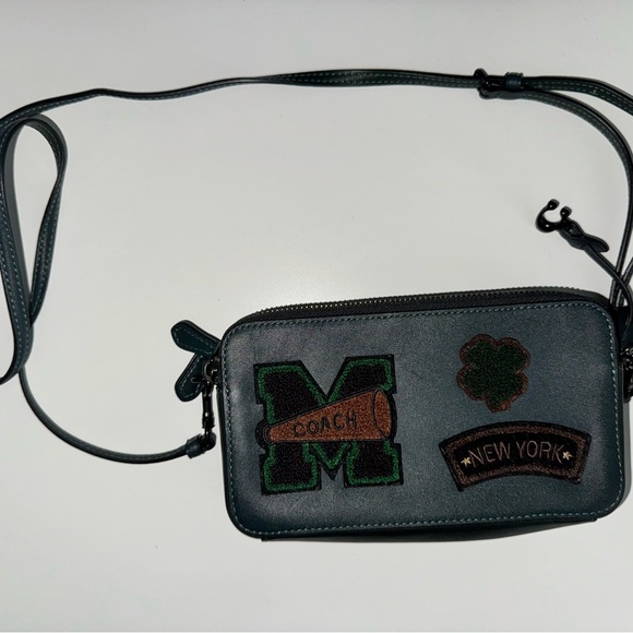 Coach Crossbody Bag with Patches - Picture 1 of 5